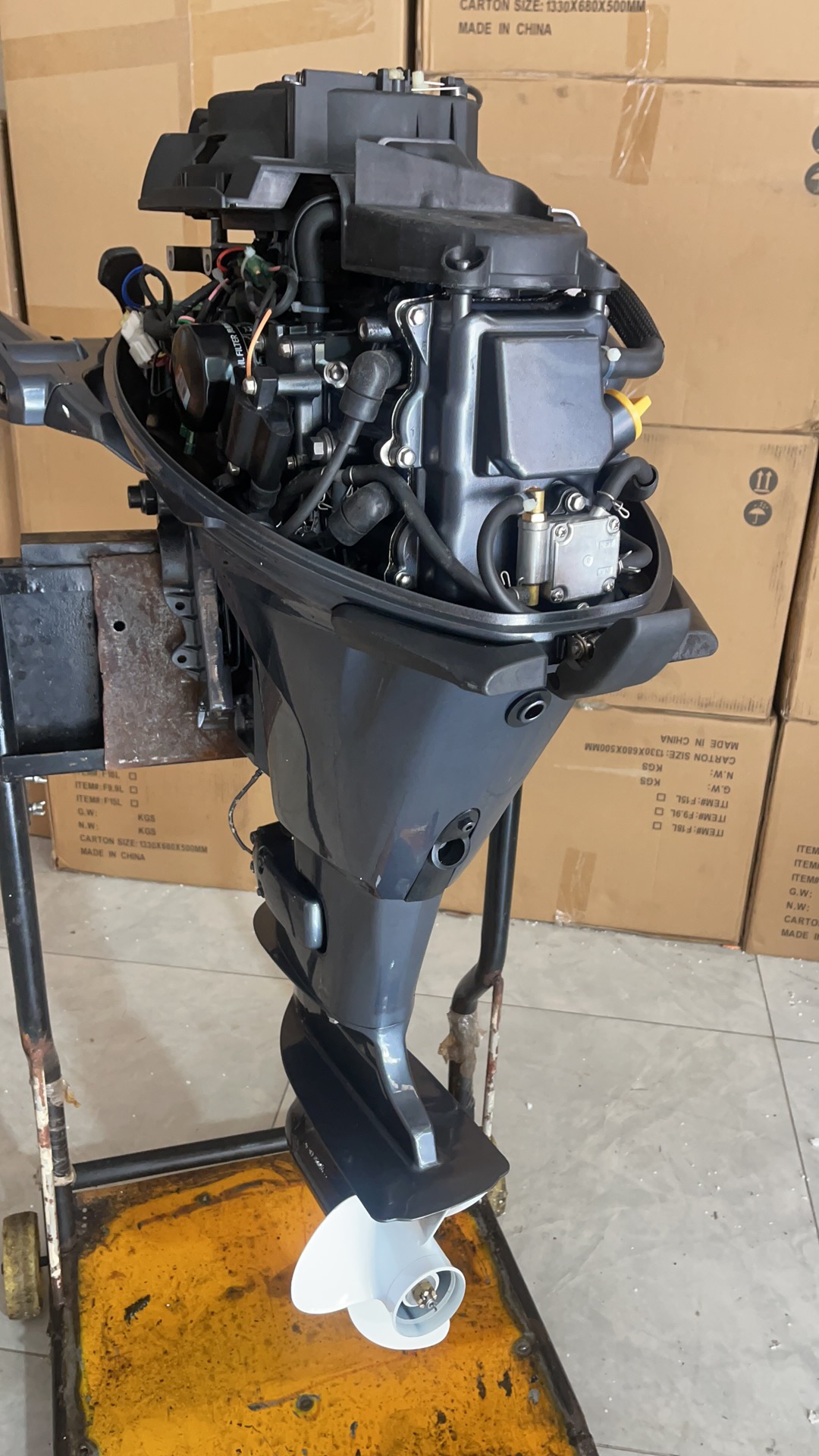 25HP 30HP 4Stroke Marine Outbo - Fishing Boat Outboard Motor incelemesi ve fiyatı