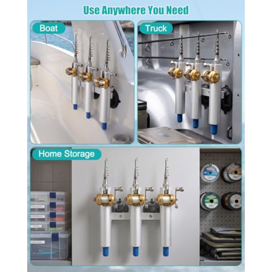 No Drill Vacuum Fishing Rod Ho - Fishing Boat Aluminum incelemesi ve fiyatı
