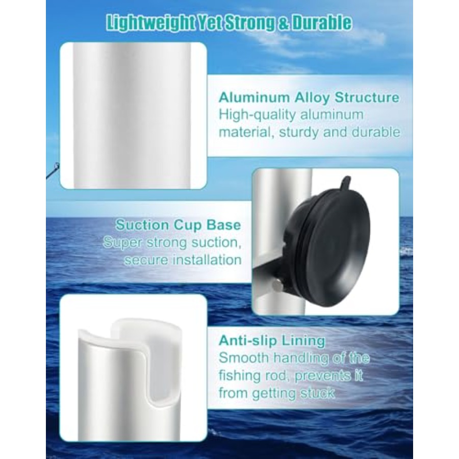 No Drill Vacuum Fishing Rod Ho - Fishing Boat Aluminum incelemesi ve fiyatı