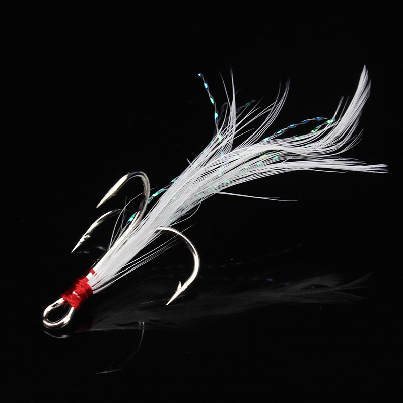 5pcs 4#6#Tied hair three ancho - Fishing Boat Anchor incelemesi ve fiyatı