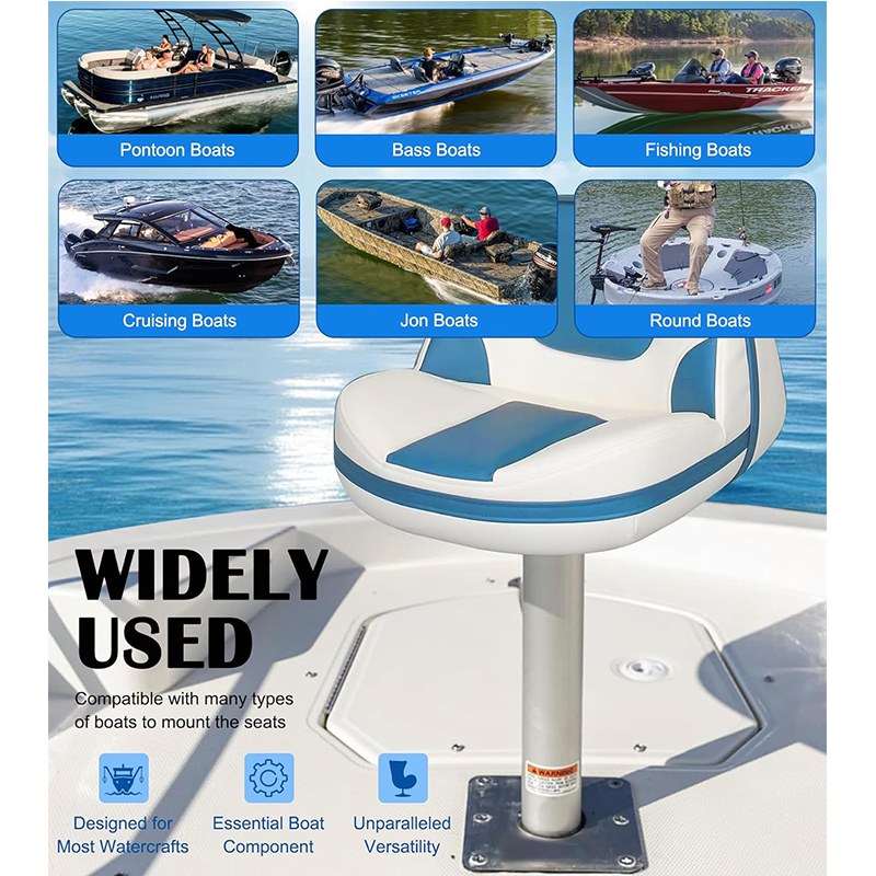 SP-2114 Boat Seat Pedestal Pos - Fishing Boat Aluminum incelemesi ve fiyatı