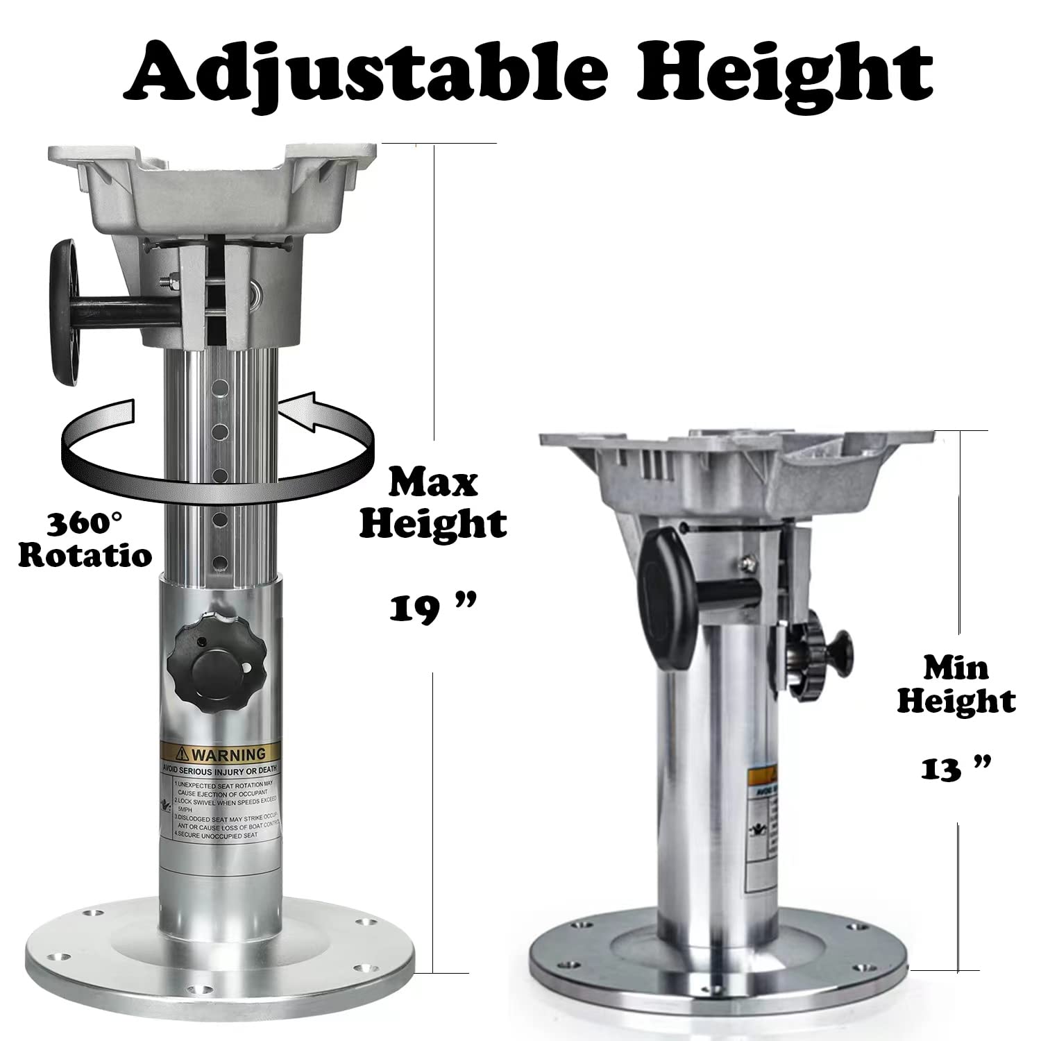 Adjustable Aluminum Boat Seat  - Fishing Boat Seat incelemesi ve fiyatı