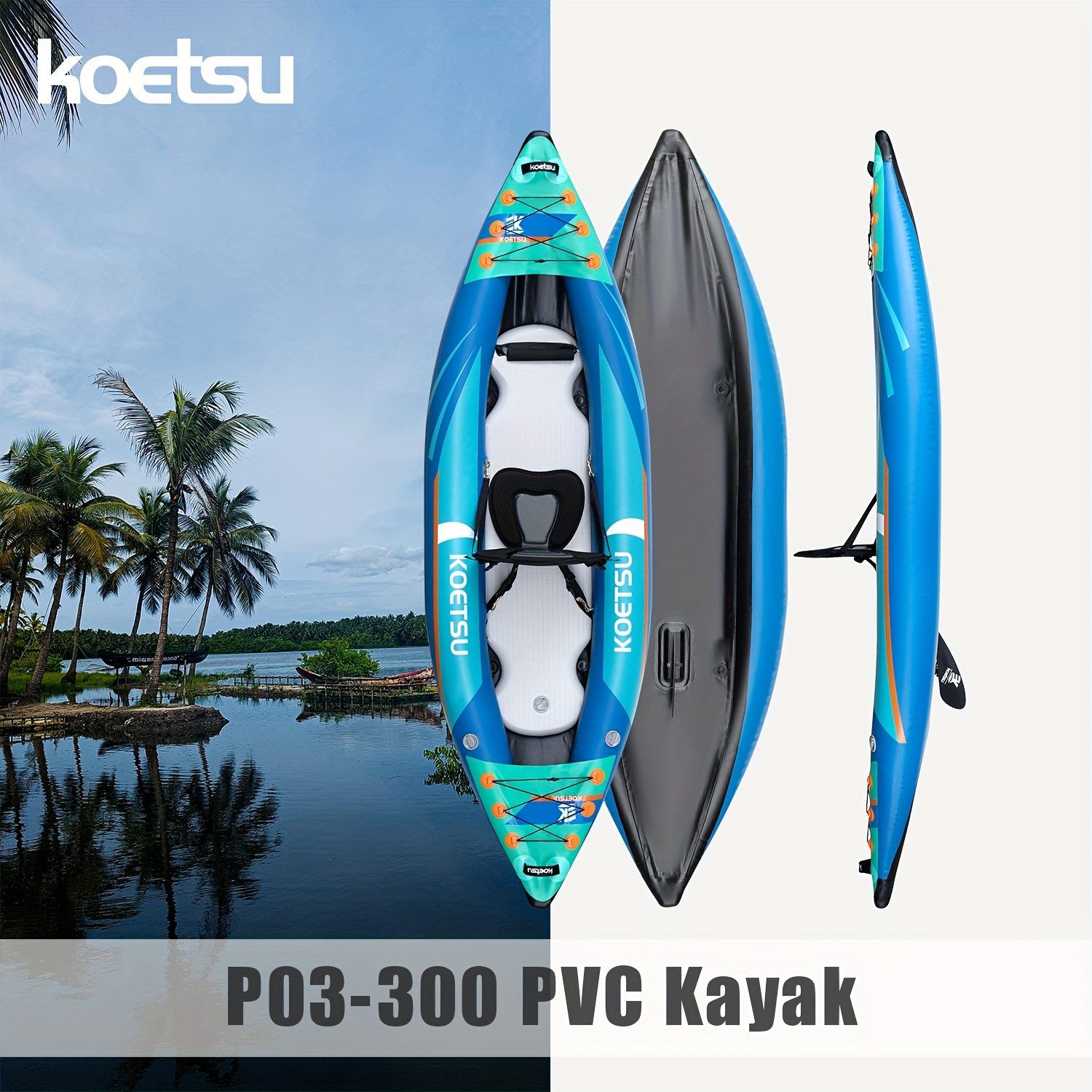 KOETSU P03 brushed inflatable  - Fishing Boat Inflatable incelemesi ve fiyatı