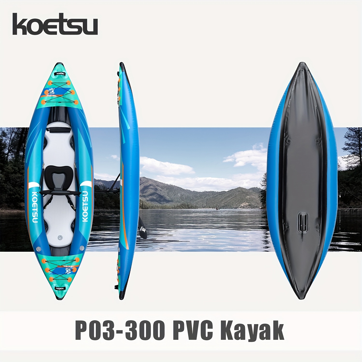 KOETSU P03 brushed inflatable  - Fishing Boat Inflatable incelemesi ve fiyatı